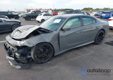 2019 Dodge Charger Scat Pack Rwd from USA, damaged, VIN 2C3CDXGJ8KH710341